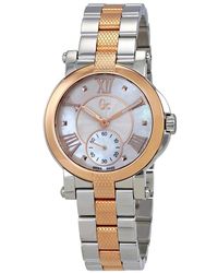 Guess - Collection Gc Demoiselle X50003l1s Ladies 31mm Sapphire Glass Watch - Lyst