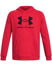 Under Armour - Rival Fleece Logo Hoodie, - Lyst