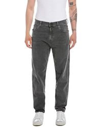 Replay - Jeans Sandot Tapered-Fit mit Stretch - Lyst