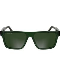 Lacoste - L6059s 301 Transparent Green 56/16/150 Male Sunglasses - Lyst