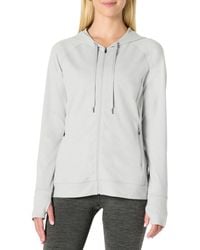 Amazon Essentials - Giacca da Allenamento Supersoft Elasticizzata ad Alte Prestazioni con Cappuccio Donna - Lyst