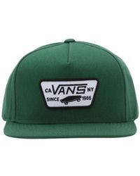 Vans - Full Patch Fabric Hat Green - Lyst