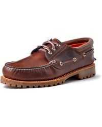 Timberland - Authentics 3 Eye Classic Scarpe da Barca Uomo - Lyst