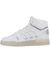 adidas - Drop Step Shoes Ftwr White/orbit Grey - Lyst