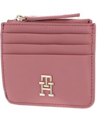 Tommy Hilfiger - TH Refined CC Holder with Zip Teaberry Blossom - Lyst