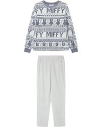 Women'secret - Pijama a Larga multilicense Morning Miffy Pyjamas - Lyst