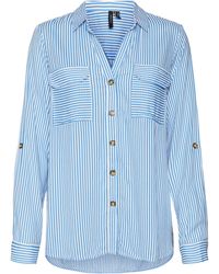 Vero Moda - Vmbumpy L/S Shirt New Wvn Ga Noos Camicia da Donna - Lyst