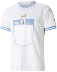 PUMA - S Uruguay Away Shirt 2022 2023 Adults White Xxl - Lyst