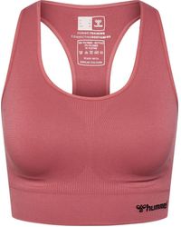 Hummel - Hmltif Seamless Sports Top Yoga T-Shirt Mit Recyceltes Polyamid - Lyst