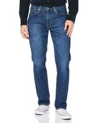 Levi's - 514 Straight Jeans Medium Indigo Stonewash - Lyst