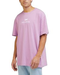 Lee Jeans - Loose Logo Tee T Shirt - Lyst