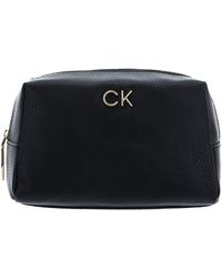 Calvin Klein - Re-lock Cosmetic Pouch Pbl Bag - Lyst
