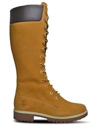 knee high timberland boots