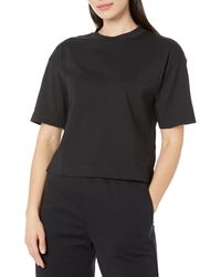 Amazon Essentials - Kurzärmliges T-Shirt aus Bio-Baumwolle mit überschnittenen Schultern und Lockerem Boxy-Schnitt - Lyst