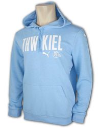 PUMA - THW Kiel Graphic Kapuzensweatshirt blau THW Hoodie Sweatshirt mit Kapuze - Lyst