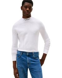 Tommy Hilfiger - The Apxgp Collection Wollpullover Mit Mock Neck - Lyst