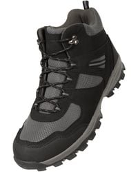 Mountain Warehouse - Mcleod Mens Hiking Boots - Durable, Breathable Walking Shoes, Sturdy Grip, Eva Cushioning, Mesh Lining - For - Lyst