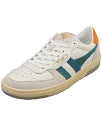Gola - Hawk Modische -Sneaker in Weiß / Blau - Lyst