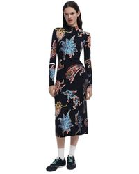 Desigual - Vest_Melted Paisleys_LAC Casual Dress - Lyst