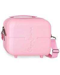 Pepe Jeans - Highlight Neceser Adaptable con Bandolera Rosa 29x21x15 cms Rígido ABS 9,14L 0,63 kgs by Joumma Bags - Lyst