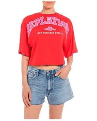 Replay - W3798 T-shirt - Lyst