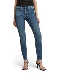 G-Star RAW - Lhana Skinny Jeans Voor - Lyst