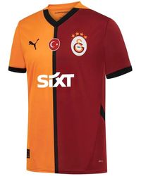 PUMA - S Galatasaray Home Football Shirt 2024 2025 Red/orange Xxl - Lyst