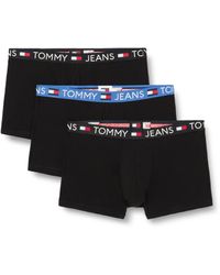 Tommy Hilfiger - Tommy Jeans Boxers Caleçons Lot de 3 Coton avec Stretch - Lyst
