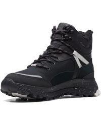Clarks - Atl Trek Sky Gore-tex Leather Boots In Black Warmlined Standard Fit Size 8 - Lyst