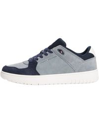 Tommy Hilfiger - Basketball Sneaker Suede aus Wildleder - Lyst