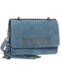 Replay - Women's Shoulder Bag Made Of Cowhide Leather - Lyst