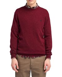 Timberland - Maglione da Uomo in Lana Merino Cohas Brook Bordeaux Taglia XXL Codice TB0A2BFH600 - Lyst