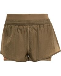 adidas - Adi365 H.Koumori Running 2-In-1 Shorts Olive Strata L - Lyst