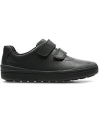 Clarks - Black Leather - Uk Size 7.5h - Eu Size 25 - Us Size - Lyst