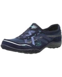 zapatillas skechers mujer azul
