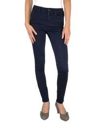 Vero Moda - Skinny Jeanshose Vmseven NW S.S Smooth Jeans IND.UNW NOOS - Lyst