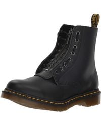Dr. Martens - 1460 Pascal Frnt Zip Ankle Boots - Lyst