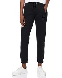 Calvin Klein CK Embroidery Jogging Pants Pantaloni - Nero