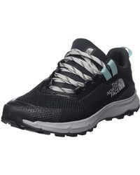 The North Face - Cragstone Trail Running Shoe Tnf Black/reef Waters 4 - Lyst