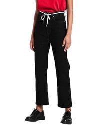 Levi's - Ribcage Straight Ankle Black Sprout - Lyst