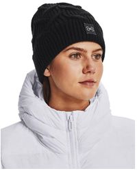 Under Armour - Womens Halftime Cable Knit Beanie , - Lyst