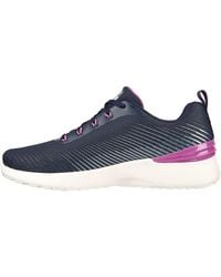 Skechers - Summit Dazzling Haze Slip-ins Navy/purple Low Top Sneaker Shoes 6.5 - Lyst