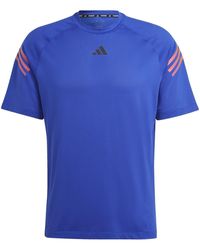 adidas - IC2076 TI 3S tee T-Shirt Hombre Lucid Blue Tamaño S - Lyst
