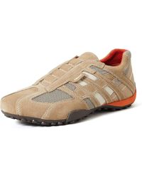 Geox - Uomo Snake L Sneakers,BEIGE/DK ORANGE,41 EU - Lyst