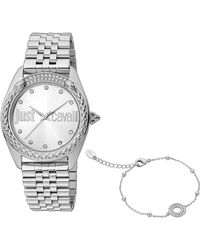 Just Cavalli - Orologio Analogico al Quarzo da Donna. con Cinturino in Acciaio Inox JC1L195M0045 - Lyst