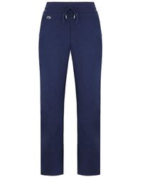 Lacoste - Stretch Waist Navy Blue S Track Pants Hf3045_2df - Lyst