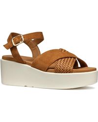 Geox - D Xand 2.2s B Wedge Sandal - Lyst