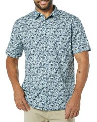 Amazon Essentials - Slim-fit Short-sleeve Poplin Shirt - Lyst