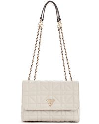 Guess - Edita Convertible Crossbody Flap Bag Voor - Lyst
