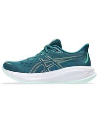 Asics - Gel Cumulus 26 S Running Trainers Road Shoes Teal/mint 4 - Lyst